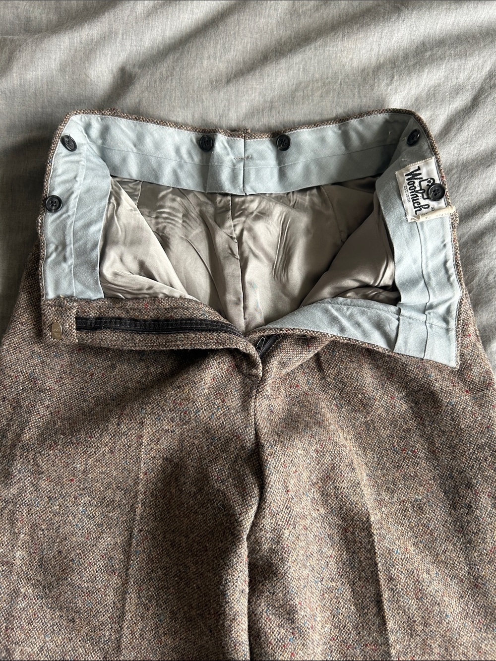 Woolrich Vintage 1960s Wool Trouser Pants - Picture 6 of 11